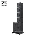 ZSOUND chinese suppliers 10 inch coaxial mini line array speakers pa system speakers